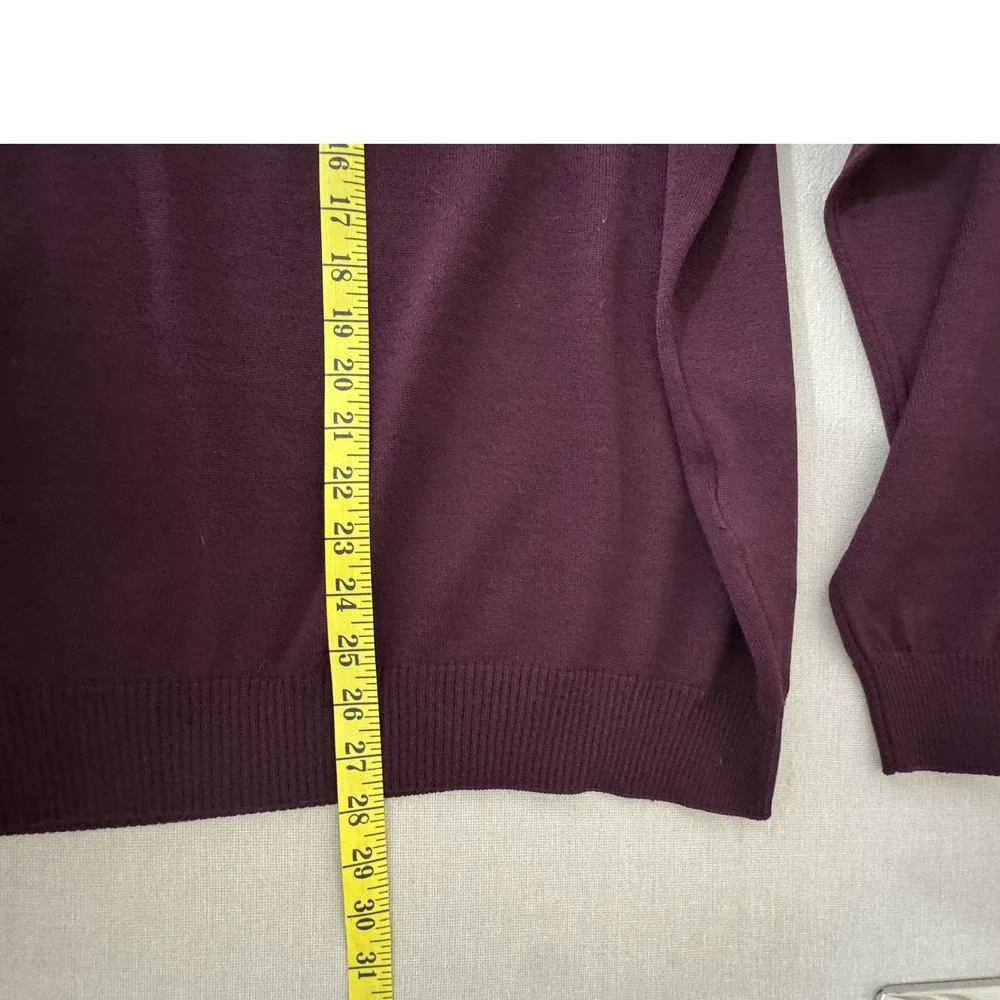 Maerz Wool Crewneck Sweater XXL (54)Purple